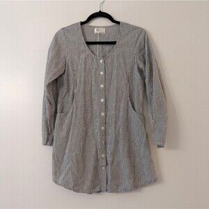 Sue Handman Fabric Collage Art Tunic Size Small